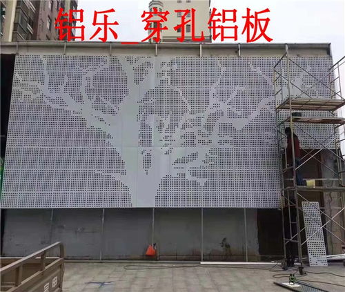 玄武穿孔鋁單板幕墻——鋁樂定制專業(yè)打造現代建筑之美